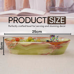 Marble Dough Bowl 10" Inches