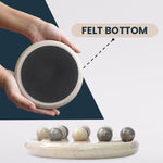 6 Inches Marble Mini Tic Tac Toe Set