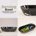Marble Dough Bowl 10" Inches