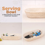 Marble Dough Bowl 10" Inches