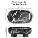 Marble Oval Bowl
