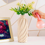 Cross Lines Vase - 10 Inches