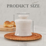 Marble Lady Butter Keeper