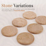 Marble Coaster Set - Round