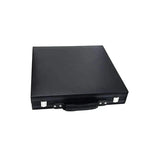 12 Inches Black and Golden Marble Chess Set (With Storage Box)