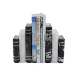 marble handmade Bookends
