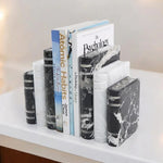 marble handmade Bookends