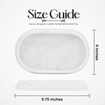Marble Oval Tray