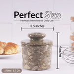 Marble Butter Keeper