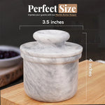 Marble Butter Keeper
