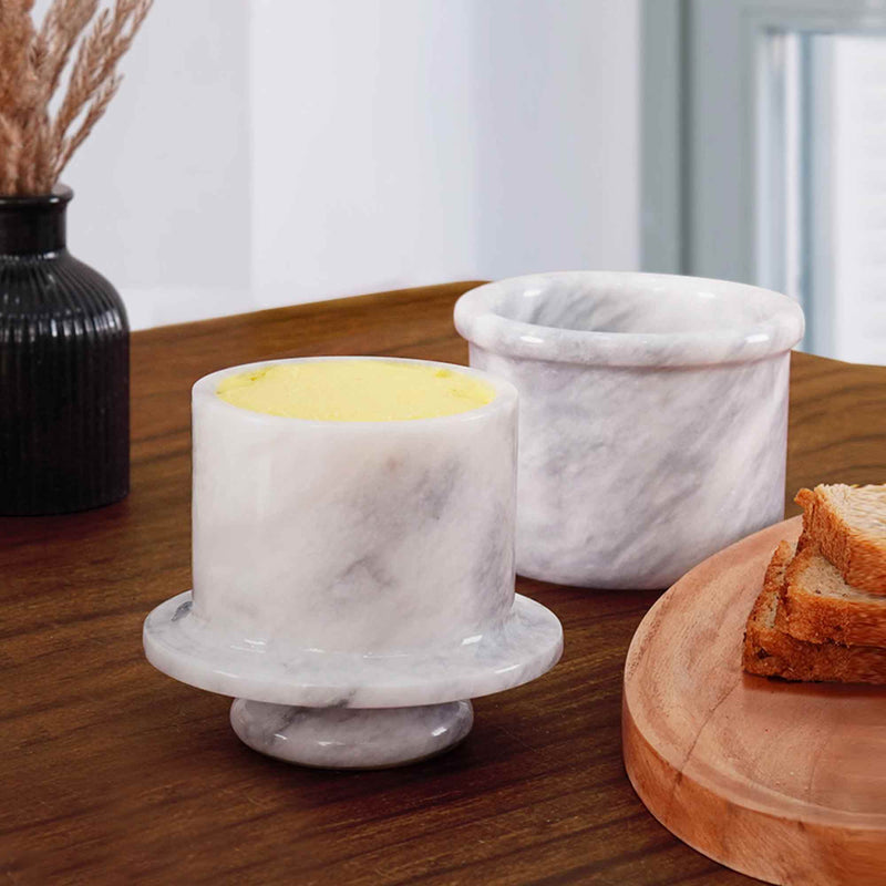 Marble Butter Keeper