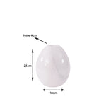 Marble Egg Vase